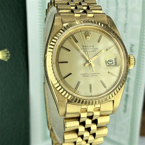 rolex datejust 18 karet|rolex datejust 18k gold 36mm.